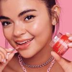 Metallic Pleated Maxi Skirt